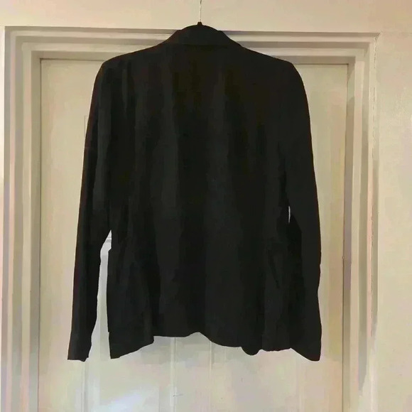Talula Open Lightweight Blazer Black Womens Size 2 - Picture 2 of 7